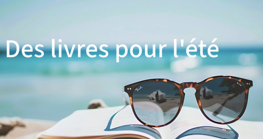 Illustration Estivale Avec Ce Titre : "des Livres Pour L'été"