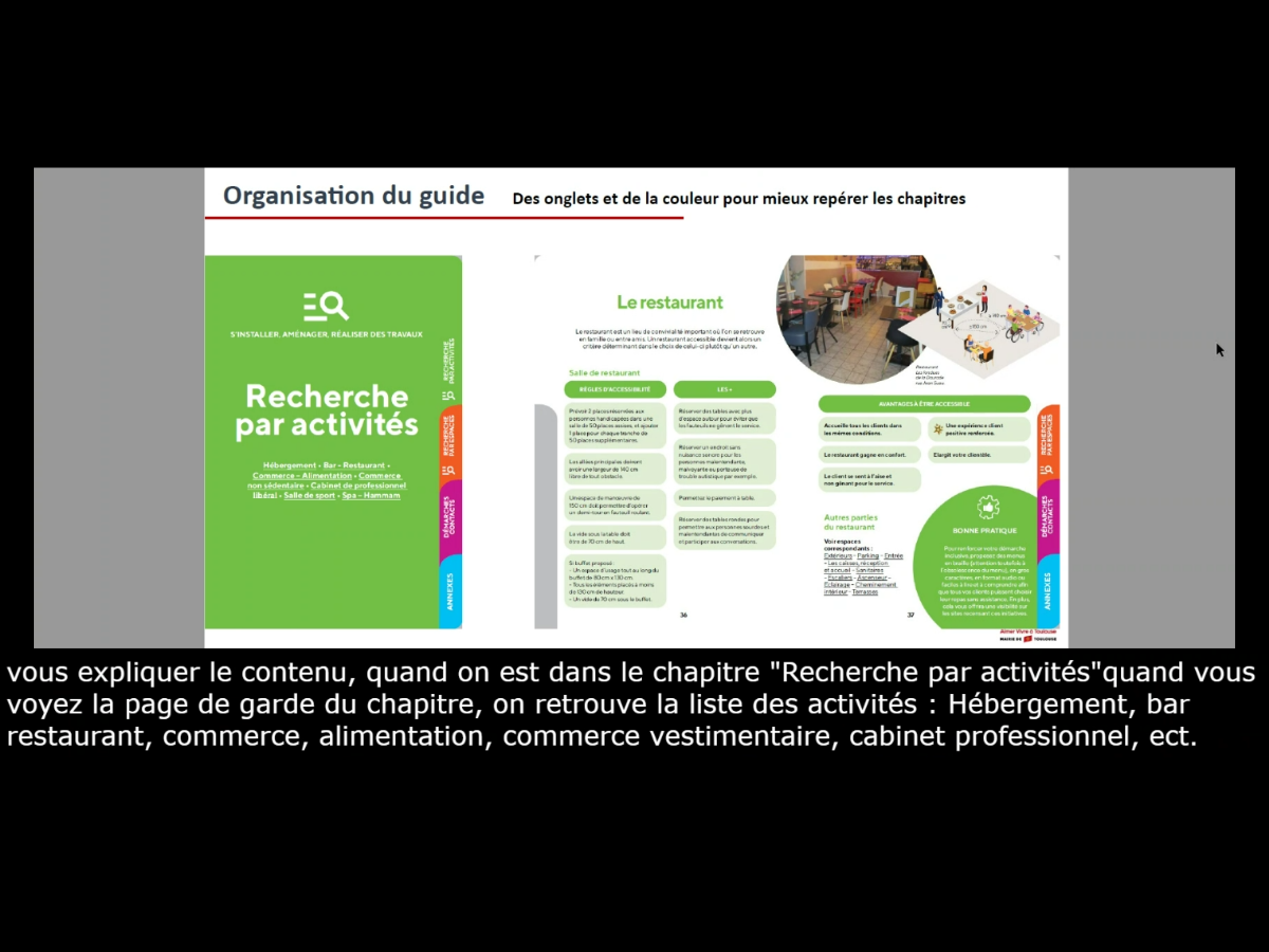 Photo qui illustre le webinaire sous-titré.